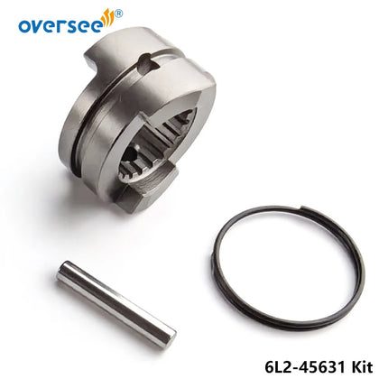 6L2-45631 Clutch Dog with Pin and Ring for Yamaha 20D 25N 25HP Outboard Engine 6L2-45631-00-00