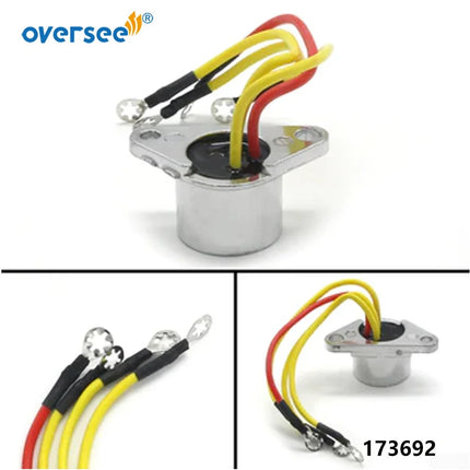 173692 Regulator Rectifier For Johnson For Evinrude 9.9-60HP 581778 18-5709 153-1778 Outboard Motor