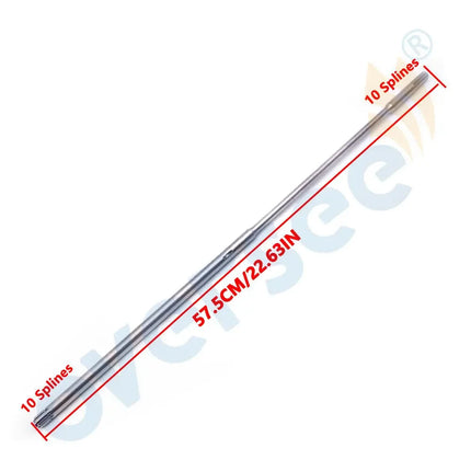 6AU-45511-00 Drive Shaft Short For Yamaha F9.9SMHA 4-Stroke 9.9HP Outboard Engine Driveshaft 6AU-45511-00-00