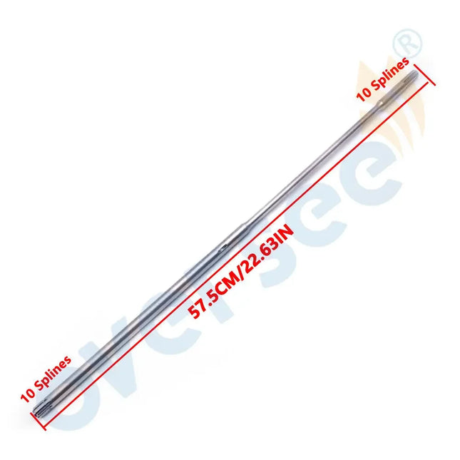 6AU-45511-00 Drive Shaft Short For Yamaha F9.9SMHA 4-Stroke 9.9HP Outboard Engine Driveshaft 6AU-45511-00-00