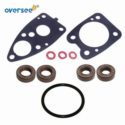 6E0-W0001-C1 Lower Unit Gasket Kit For Yamaha Outboard 2T 4HP 5HP 1984-1999