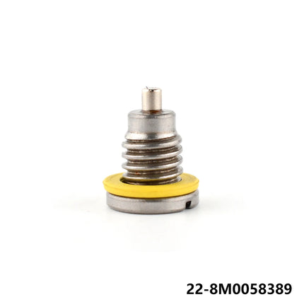 22-8M0058389 Drain Screw Magnetic Plug with Gasket for Mercury Mariner Gearbox 22-67892A06
