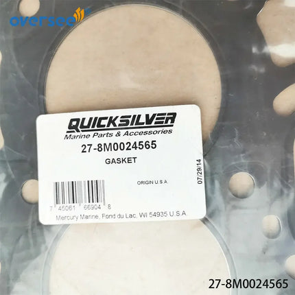 OEM New 27-8M0024565 Powerhead Gasket For Mercury Mercruiser Quicksilver 75-80-90-100-115HP EFI 8M0024565 Outboard Engine