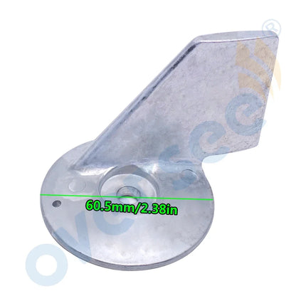 55125-95500 Trim Tab Zinc Anode For Suzuki Outboard Motor 40-85HP 2T 4T 55125-87E01 55125-95301