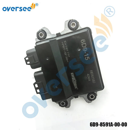 6D9-8591A ECU Engine Control Unit for Yamaha 4 Stroke 100HP Outboard Engine 6D9-8591A-11-00
