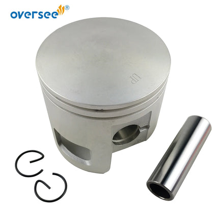 66T-11631-01-93 Piston Set with Ring STD For Yamaha 2T 40HP E40MH 40X Outboard Parsun Hidea Seapro HDX Hangkai