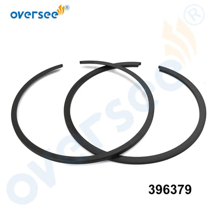0396379 Oversize Piston Ring Set +050 for Evinrude, Johnson 25-35HP Outboard Engine 396379 385809