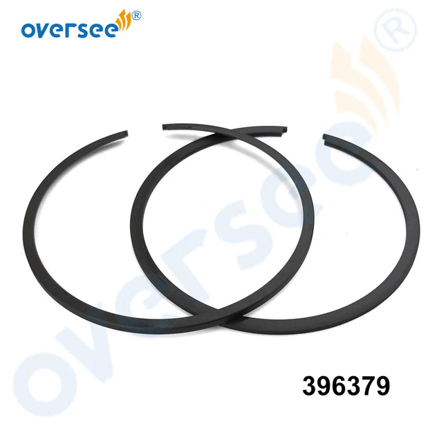 0396379 Oversize Piston Ring Set +050 for Evinrude, Johnson 25-35HP Outboard Engine 396379 385809