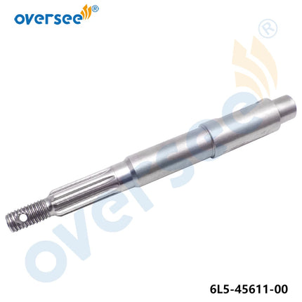 6L5-45611-00 Propeller Shaft Prop  fit For Yamaha Outboard F 2.5HP 3HP 3A 2/4T Engine