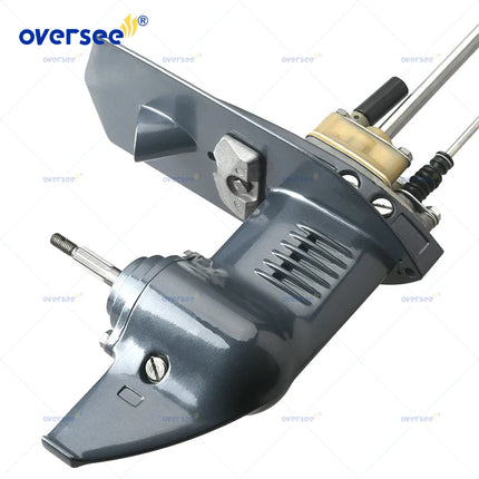 6E0-45300-03-4D Lower Unit Assy (S) For YAMAHA 4HP 5HP 2 Stroke Outboard Engine Short Shaft Gearbox