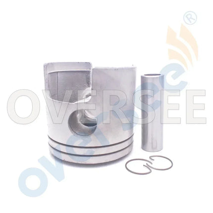 6L2-11631-00-97 Piston Set & Rings STD For Yamaha Outboard 25HP 6L2 6L3 Engine Boat Motor