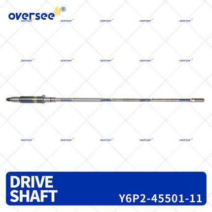 6P2-45501-11-00 Drive Shaft Assy 30'' for Yamaha 4-Stroke 250HP V6 3.3L Outboard Engine FL250 F250 Driveshaft