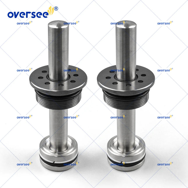 2pcs/set 6CB-43820 Trim Piston Sub Assembly for Yamaha VF150 175 200 225 250 2-Stroke Outboard Engine 6CB-43820-01