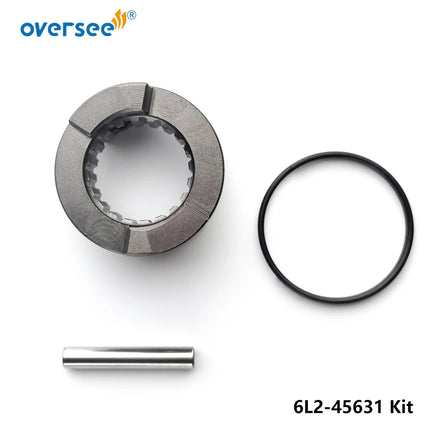 6L2-45631 Clutch Dog with Pin and Ring for Yamaha 20D 25N 25HP Outboard Engine 6L2-45631-00-00