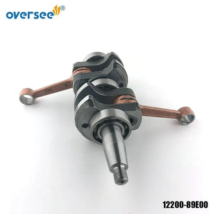 12200-89E00 Crankshaft Assy with Piston Set 12110-89E00 For Suzuki 15HP DT15C Outboard Engine