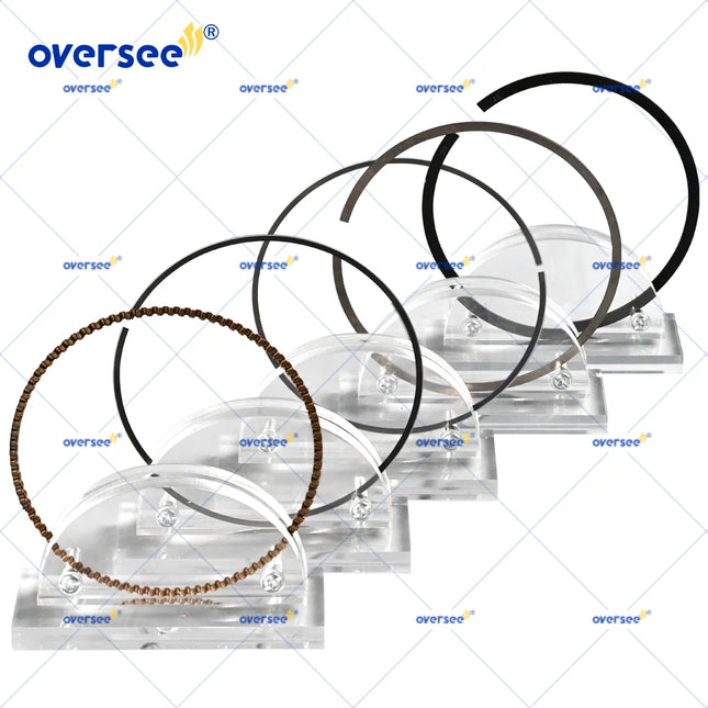 6S1-11604 Oversize Piston Ring Set (+025) for Yamaha 4 Stroke F200 250HP Outboard Engine 6S1-11604-00-00