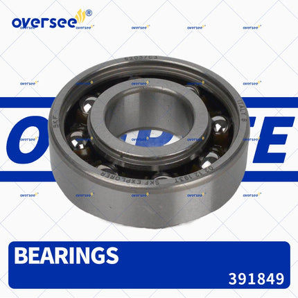 391849 Crankshaft Ball Bearing Lower for Evinrude Johnson 6203/C3 Made in Italy