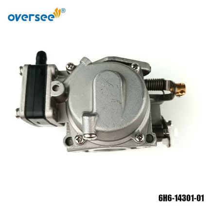 6H6-14301-01 Carburetor For Yamaha 2-Stroke 6HP 6C Outboard Engine Boat Motor Aftermarket Parts 6H6-14301 6H6-14301-10