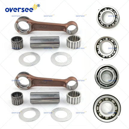 Crankshaft Rebuild Kit For Yamaha GP800 Waverunner Include Conecting Rod 66E-11651-00 and Bearings