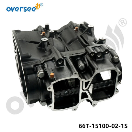 66T-15100-00 Cylinder Crankcase Assy For Yamaha Outboard Motor 2T E40X 40HP Parsun Hidea Seapro HDX 66T-15100-02-1S