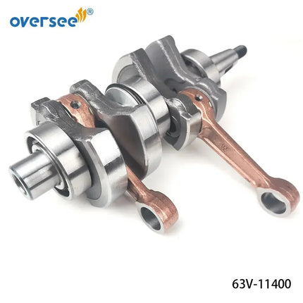 63V-11400-01 Crankshaft Assy For Yamaha 2 Stroke 9.9HP 15HP Outboard Engine Parsun Hidea 63V-11400