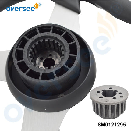 8M0121295 Steering Wheel 13.8 IN for Mercury Outboard Engine Boat Handle (Original)
