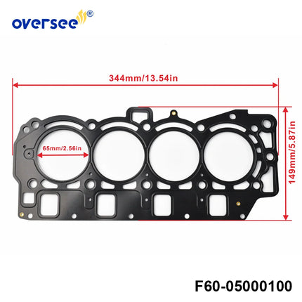 F60-05000100 Cylinder Head Gasket for Parsun F50 F60 60HP 4-Stroke Outboard Engine PAF60-05000100