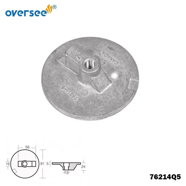 8M0126671 Zinc Anode Kit For Mercury Marine Verado L6 225 250 275 300HP Outboard Engine