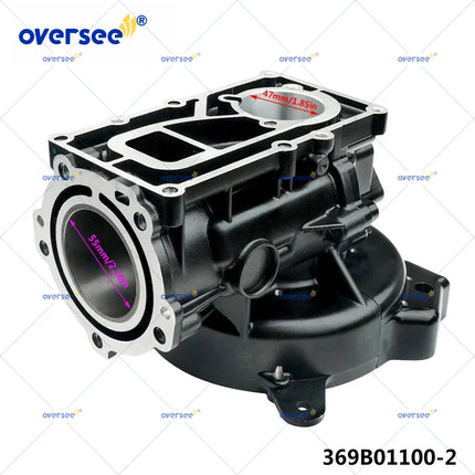 369B01100-2 Cylinder Assy For Tohatsu Mercury 5HP Outboard Engine Boat Motor Aftermarket Parts
