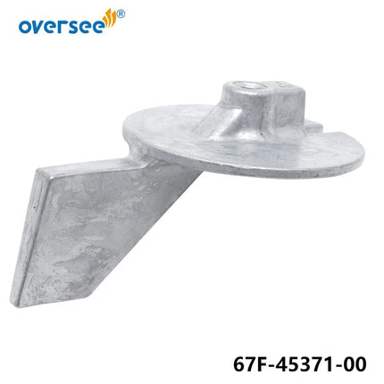 Anode Trim Tab 67F-45371-00 For YAMAHA Outboard Motor 50 60 70 75 80HP 90HP 67F-45371 New Model
