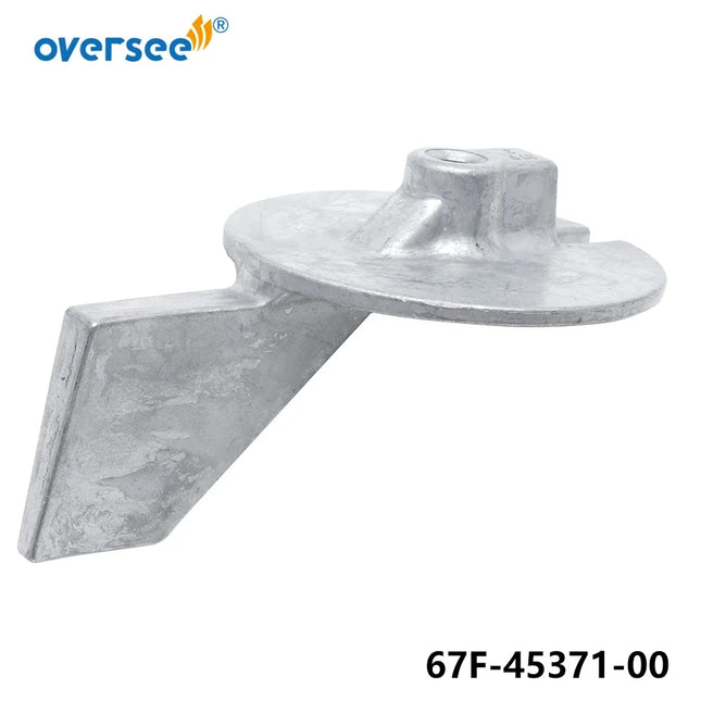 Anode Trim Tab 67F-45371-00 For YAMAHA Outboard Motor 50 60 70 75 80HP 90HP 67F-45371 New Model