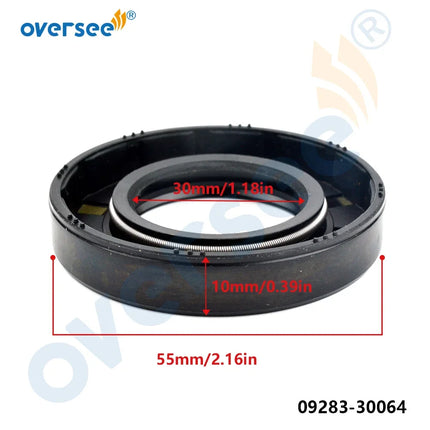 09283-30064 Oil Seal For Suzuki Outboard Motor 2T DT20HP DT25HP DT30HP Size 30*55*10mm