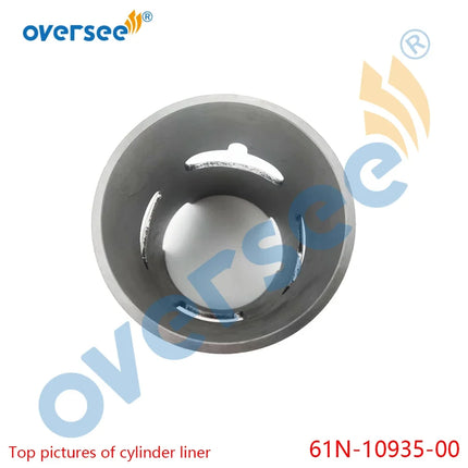 61N-10935-00 Cylinder Liner Sleeve For YAMAHA 30HP 72mm Outboard Outboard Motor 61N-11312-00