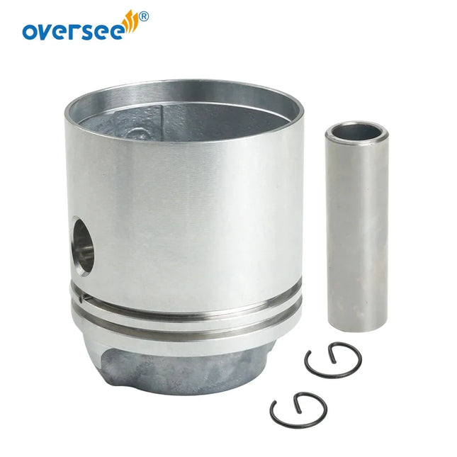 6E3-11631 Piston Set STD For Yamaha 5HP 2T Outboard Motor Parts Powertec Seapro 6E3-11631-00-98 54MM