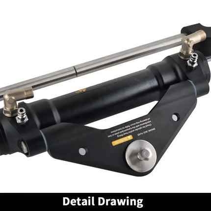 150-300HP Single Hydraulic Steering Cylinder Outboard Marine For Yamaha Mercury