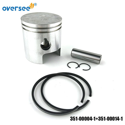 351-00004-1 Piston Set & Ring 351-00014-1 Oversize 0.5MM for Tohatsu 9.9HP 15HP Outboard Engine