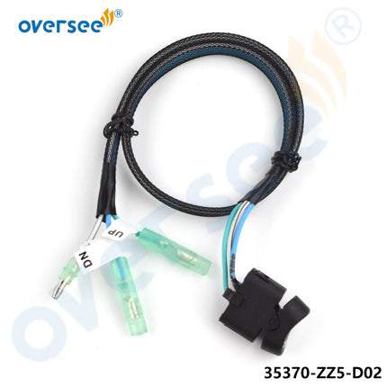 35370-ZZ5-D02 Boat Motor Power Trim & Tilt Switch for Honda Outboard Side Remote Control Box 24800-ZZ5-A02