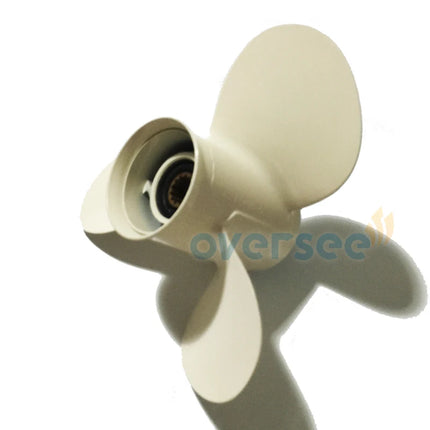 663-45952-02-EL Aluminum Propeller For Yamaha Outboard 40HP 50HP Engine 11-3/8x12-F