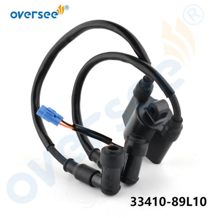 33410-89L10 COIL, IGNITION for Suzuki Outboard Models DF15A DF20A 4-stroke Replaces 33410-89L10-000