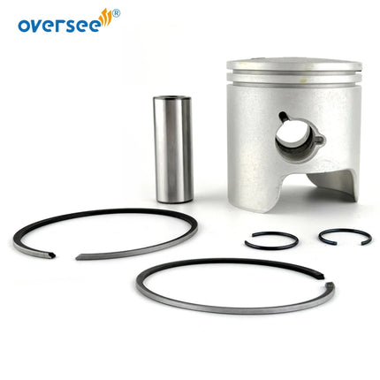 6H3-11635-01 Piston Kit +025 For Yamaha 3Cyl 60HP 70HP Outboard Engine 6K5-11635-01 6H3-11601-12 6K5-11635-03