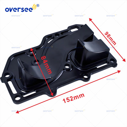 350B02302-0 Inner Exhaust Cover for TOHATSU 2 Stroke 9.9/15/18HP Outboard Engine