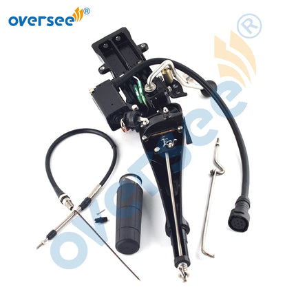663-42111 Steering Tiller Handle Assy W/Key Swith For Yamaha E 48-55HP 697-W0084