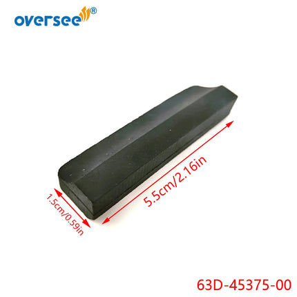 663-45376-00-94 Guide Seal Damper + 63D-45375-00 Seal Rubber For Yamaha 40HP Outboard Parts HDX Parsun Outboard Motor