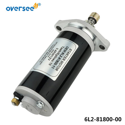 6L2-81800-11 682-81800-12 Start Motor Assy Fit Yamaha Outboard Engine 2 Stroke 9.9HP 15HP 350-76010 6E7 63V