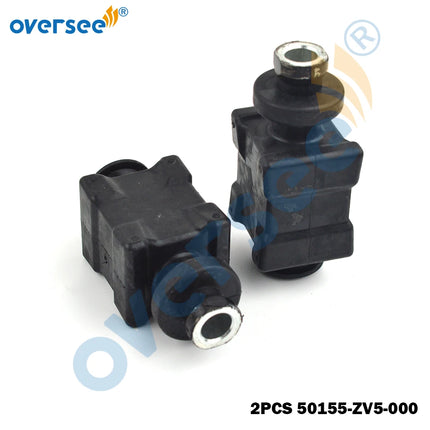 2PCS 50155-ZV5-000 Mounting Rubber Lower For Honda Outboard 4T BF25-30-40-50HP