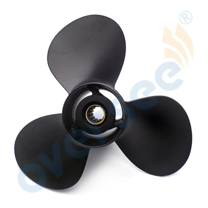 Marine Aluminum Propeller 58100-95393-019 For SUZUKI Outboard Engine 35-60HP, Size 11 1/2 x 12