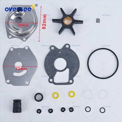 46-99157A2 99157T2 Water Pump Impeller Repair Kit For Mercury Mariner 8 9.9 13.5 15 20HP JET 25 SEA PRO 85098A2 Engine