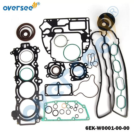 6EK-W0001-00-00 Powerhead Head Gasket Kit For Yamaha Outboard 2T 115-130HP Motor Boat Enfgine Parts