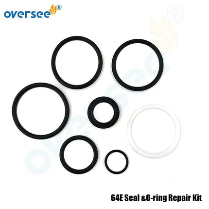 64E Seal & O-ring Repair Kit Tilt Piston Sub For Yamaha 115-225HP 64E-43810 Outboard Engine