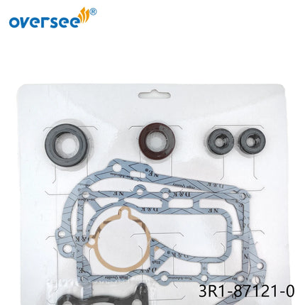 3R1-87121 Power Head Gasket Kit for Tohatsu Nissan 4-Stroke 4HP 5HP 6HP Outboard MFS4-6 3R187121 3H6-87121-0